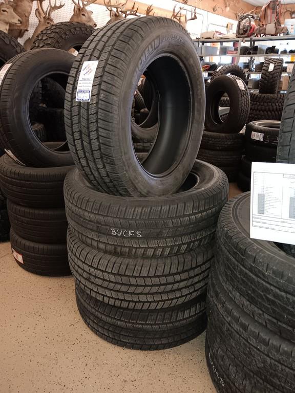 275/55R20 Michelin XLT A/S Tires Set of 4