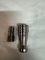 1/4 QUICK CONNECTORS 304 STAINLESS STEEL [COMES IN A SET OF BOTH MALE AND FEMALE]