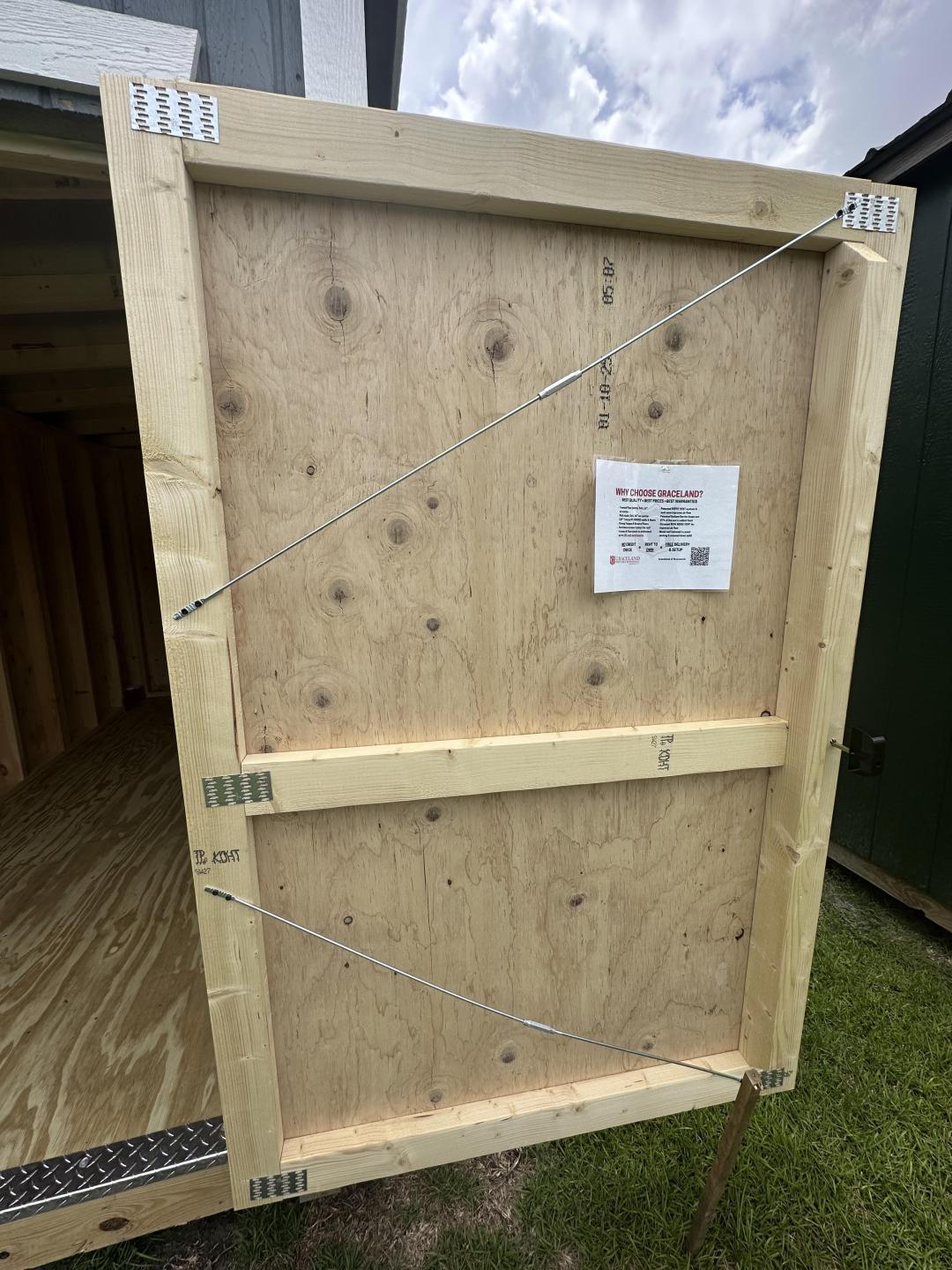 Graceland 6x12 Mini Shed - Signature Series