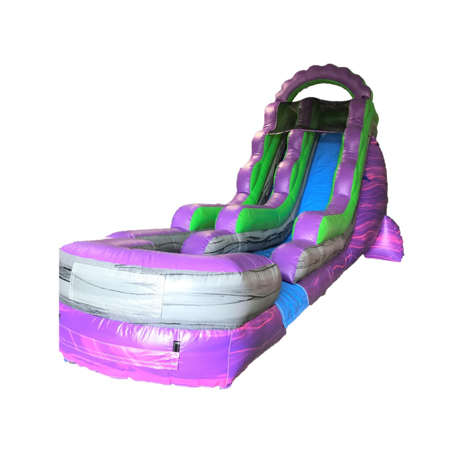 18' Purple Slide (Wet/Dry)