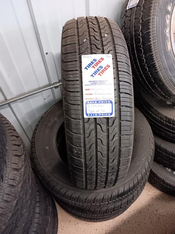 185/65R14 Firestone All Season Tires Set of 4