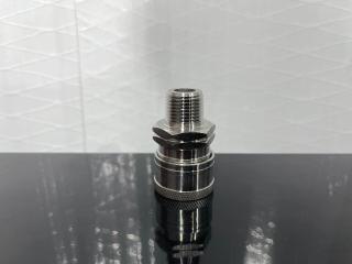 Stainless Steel 3/8" Male Thread Female Quick Connect Fitting