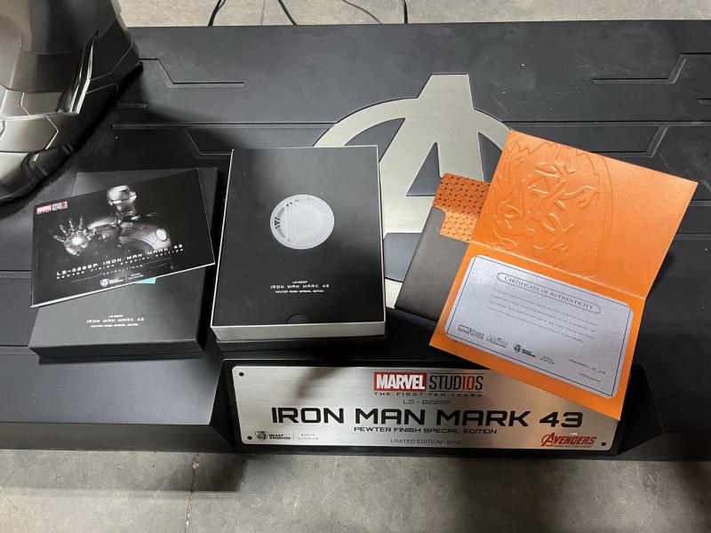 Beast Kingdom Ironman Mark 43 Age of Ultron Limited Edition 29 of 30