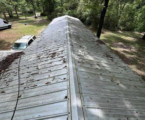Soft Wash Roof Cleaning