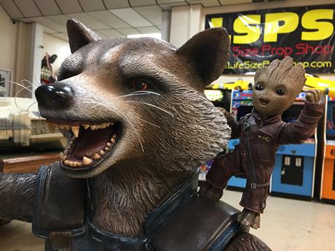 Marvel Guardians of the Galaxy Rocket and Baby Groot