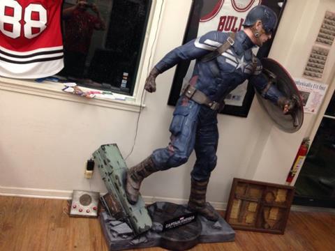 Life Size Avengers Captain America Winter Soldier