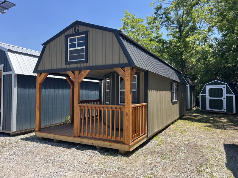12x32 WRAPAROUND LOFTED BARN CABIN