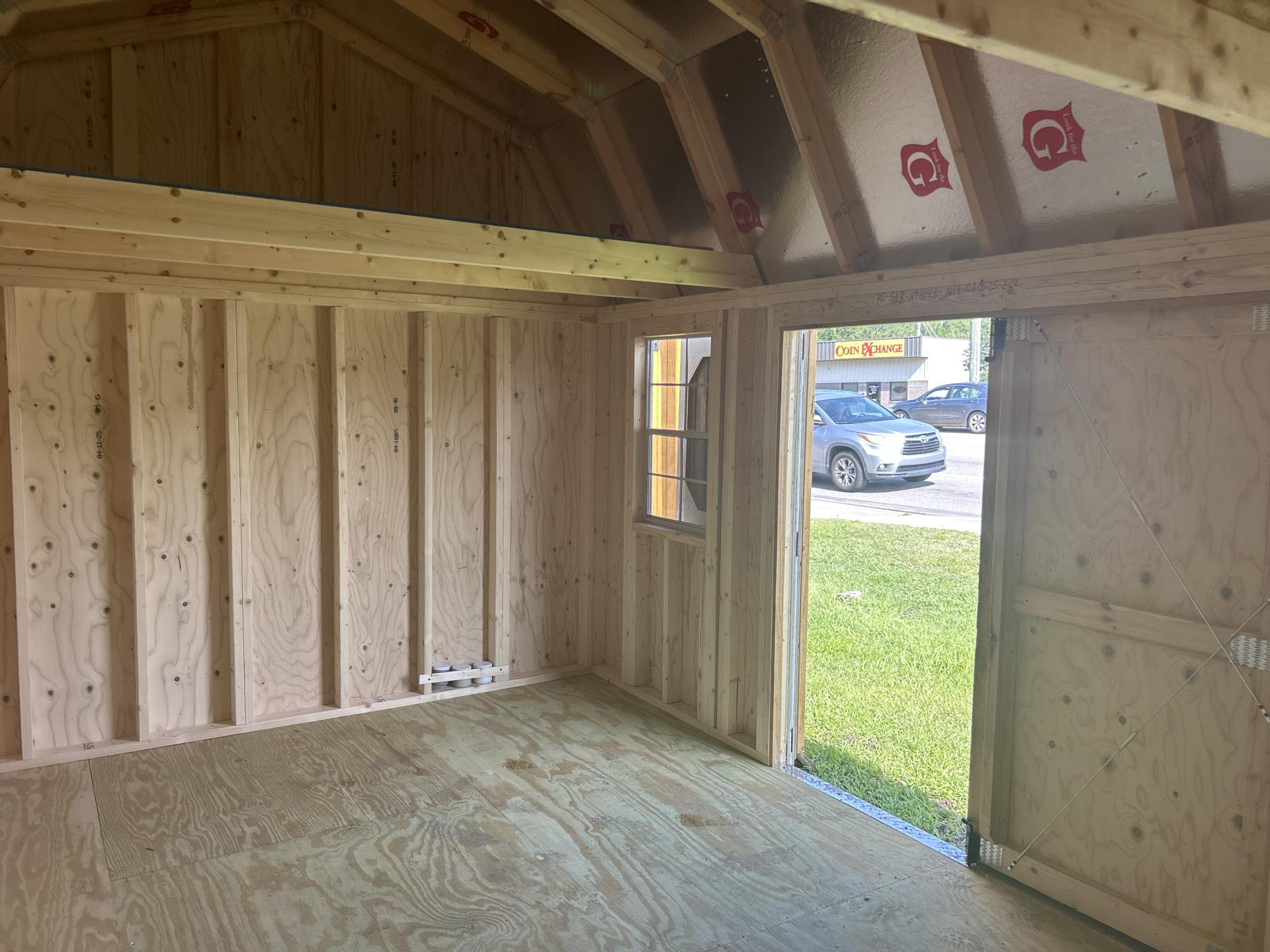 10x16 SIDE LOFTED BARN