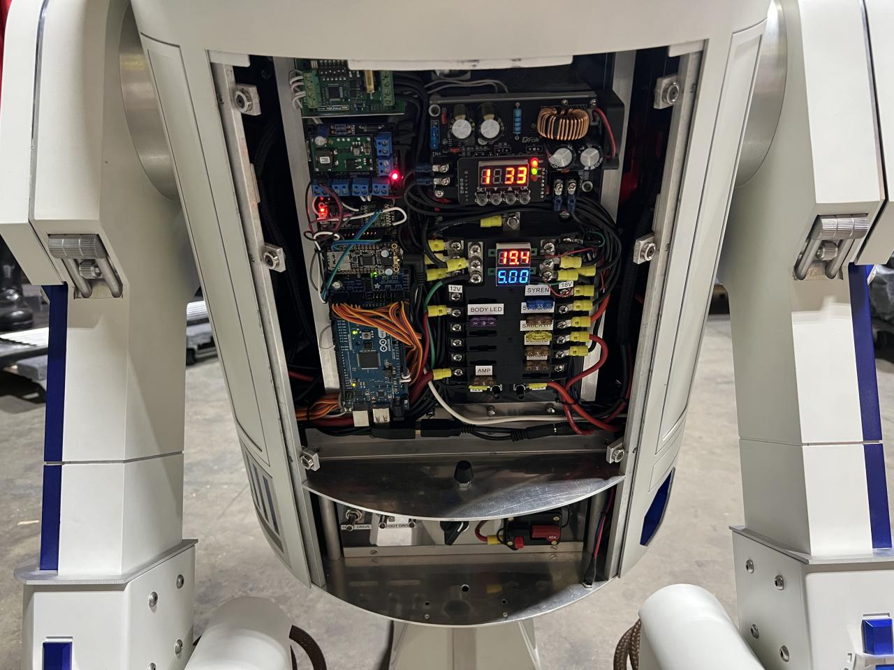 Life Size Star Wars Aluminum Remote Controlled R2D2