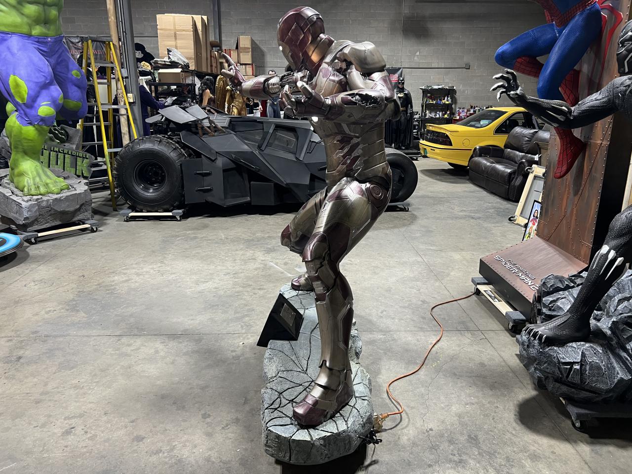 Marvel Ironman 3 Battlefield Edition with LED Lights