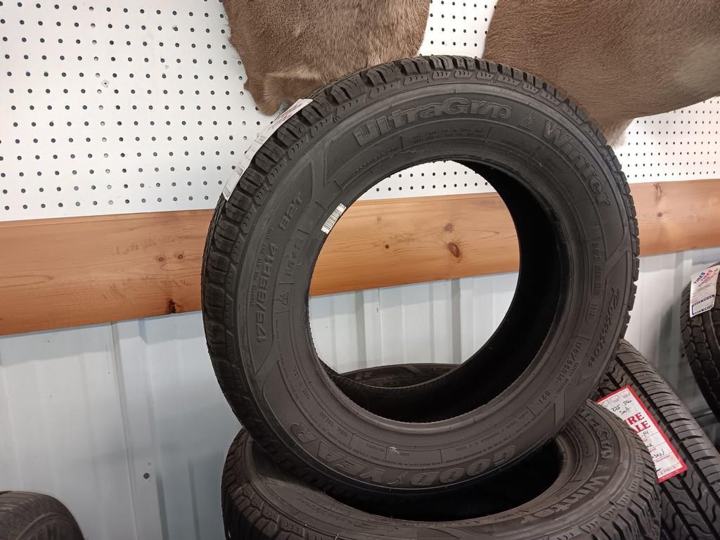 175/65R14 Goodyear Ultragrip Winter Tires Each