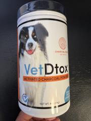 VetDtox activated charcoal powder