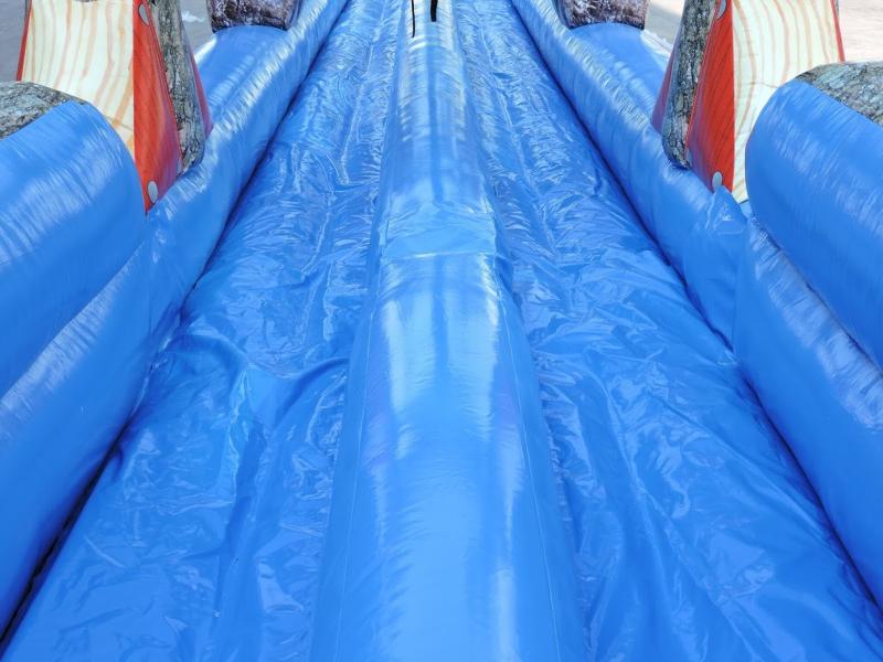 22' Mountain Dual Lane Water Slide