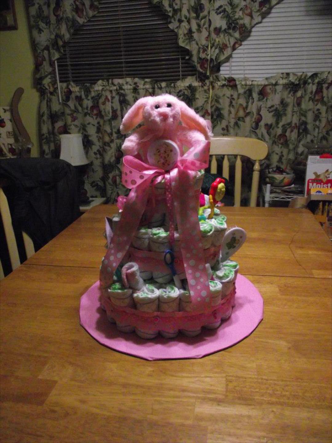 3 layer Diaper Cake
