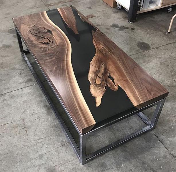 Multi-wood Table