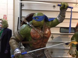 Life Size TMNT Teenage Mutant Ninja Turtles Full Size Paramount Pictures
