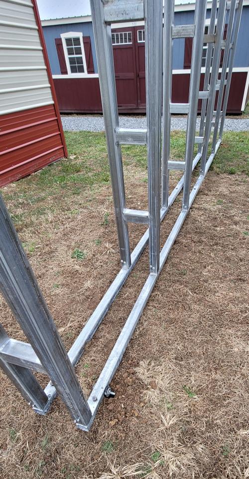 20% OFF - COMMERCIAL STRUCTURE 40X20X12 - LADDER LEGS & RAFTERS - ONLY $12,003 PLUS TAX