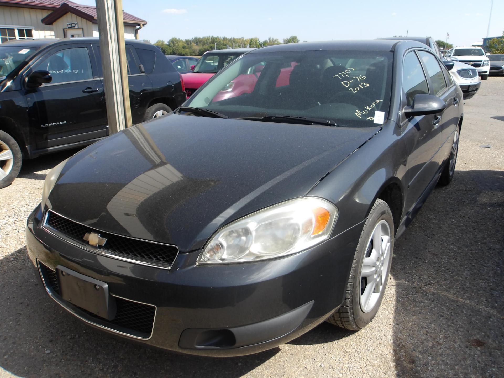 D76- 2013 CHEVROLET IMPALA POLICE