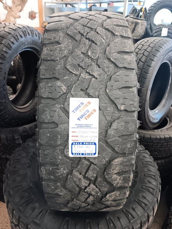 LT285/70R16 Goodyear Wrangler Duratrac Tires Set of 4