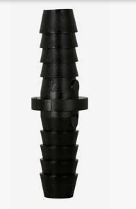 POLY HOSE MENDER 1/4 H.B. X 1/4 H.B.