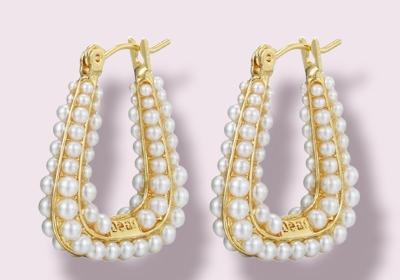 Multi Pearl Earrings
