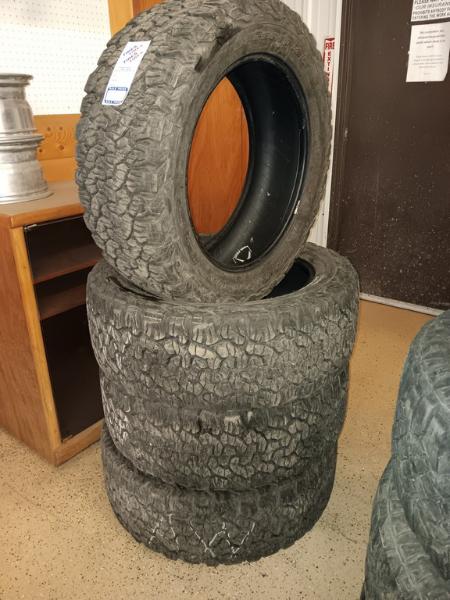 LT275/55R20 BFGoodrich All Terrain T/A K02 Tires Set of 4