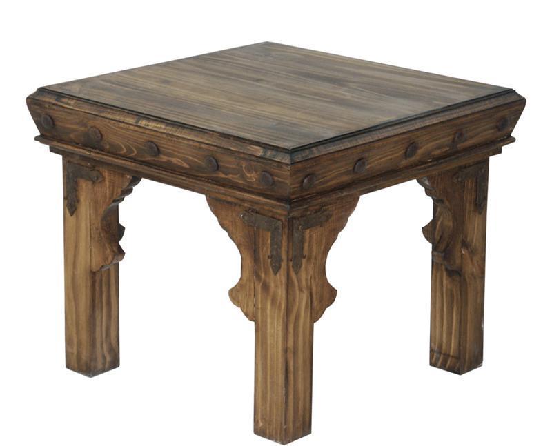 Rustic Maya End Table