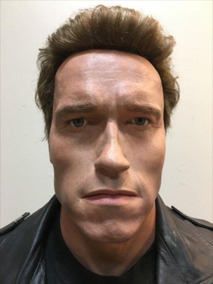 Life Size Terminator Arnold Schwarzenegger