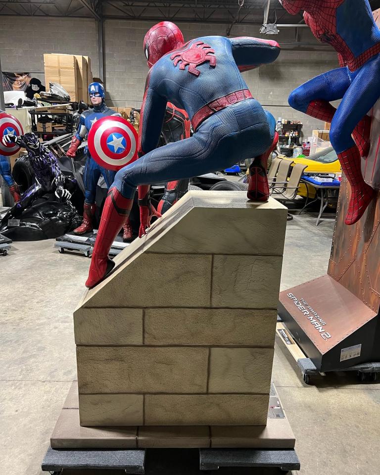 Marvel Spiderman Homecoming Statue