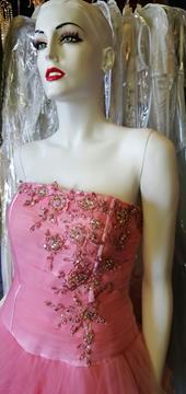 ASPEED USA LIGHT PINK TULLE HOMECOMING DRESS LARGE