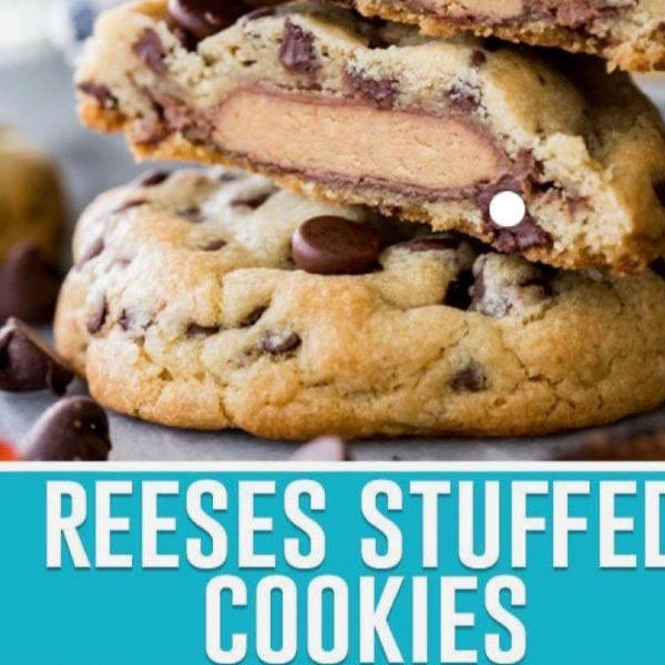Reese's Stuffed Cookie