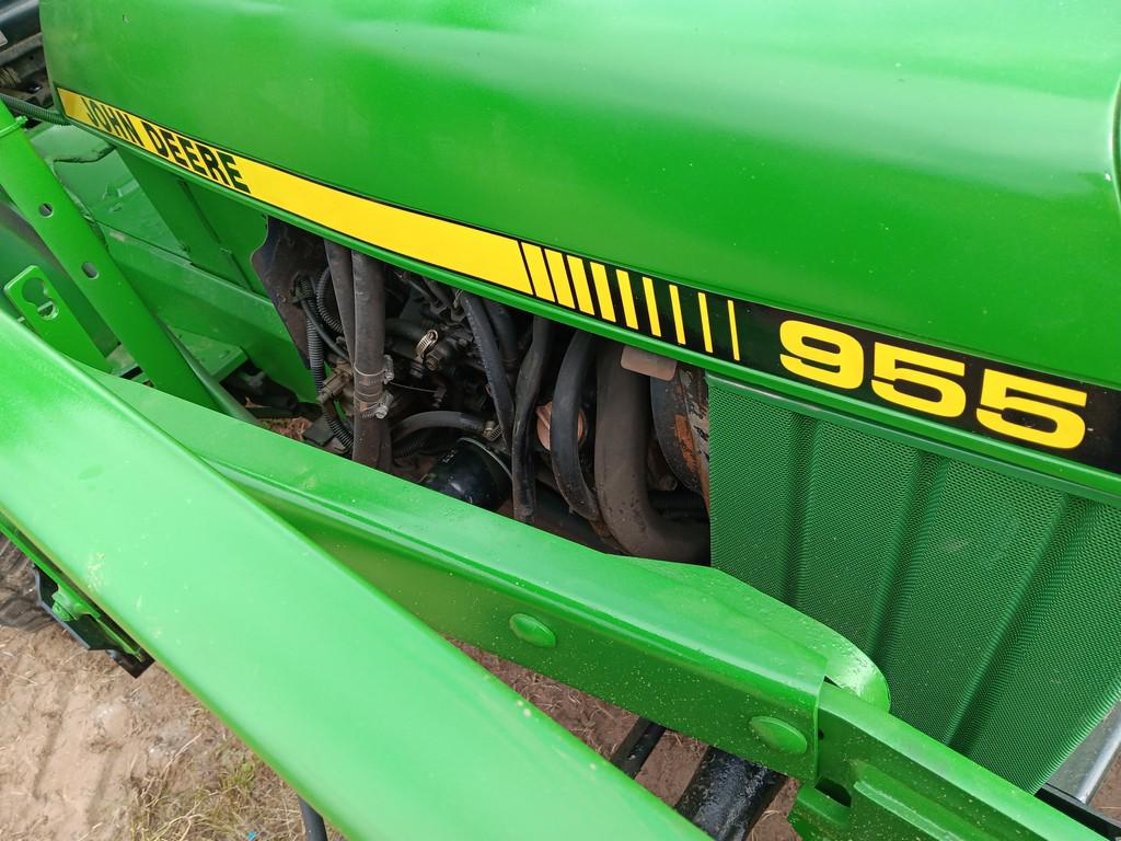 John Deere 955 Tractor with Bucket & Back Blade - Item # 131