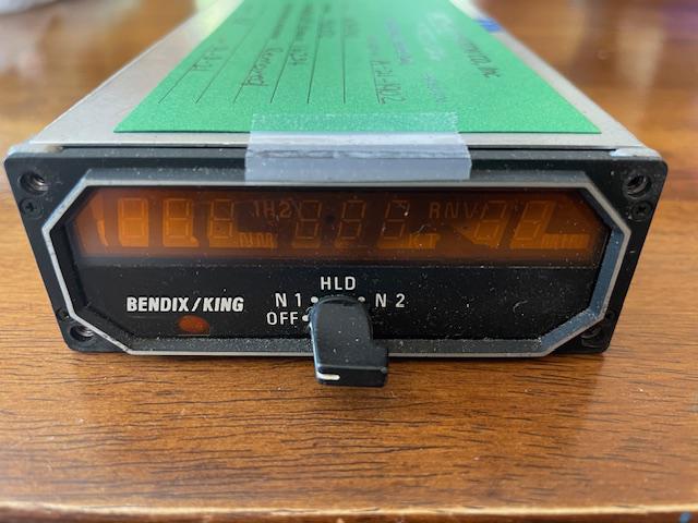 King KDI 572 DME Indicator Display. Form 8130, Used.