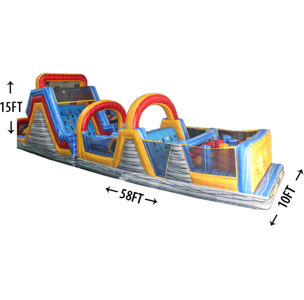 Marble Run Obstacle Course