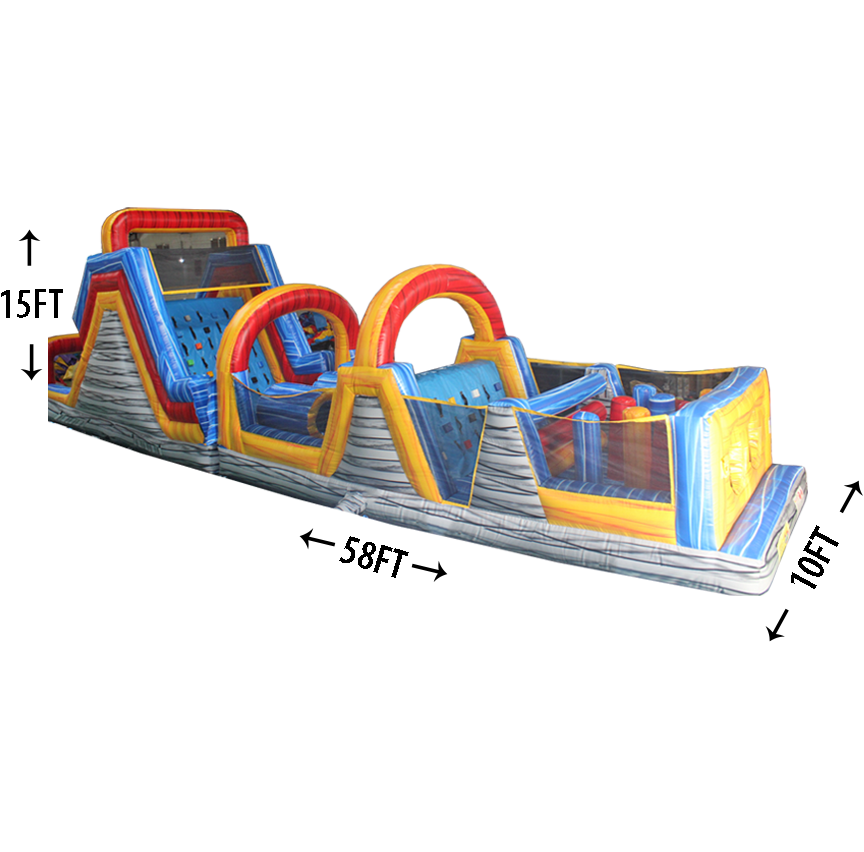 Marble Run Obstacle Course