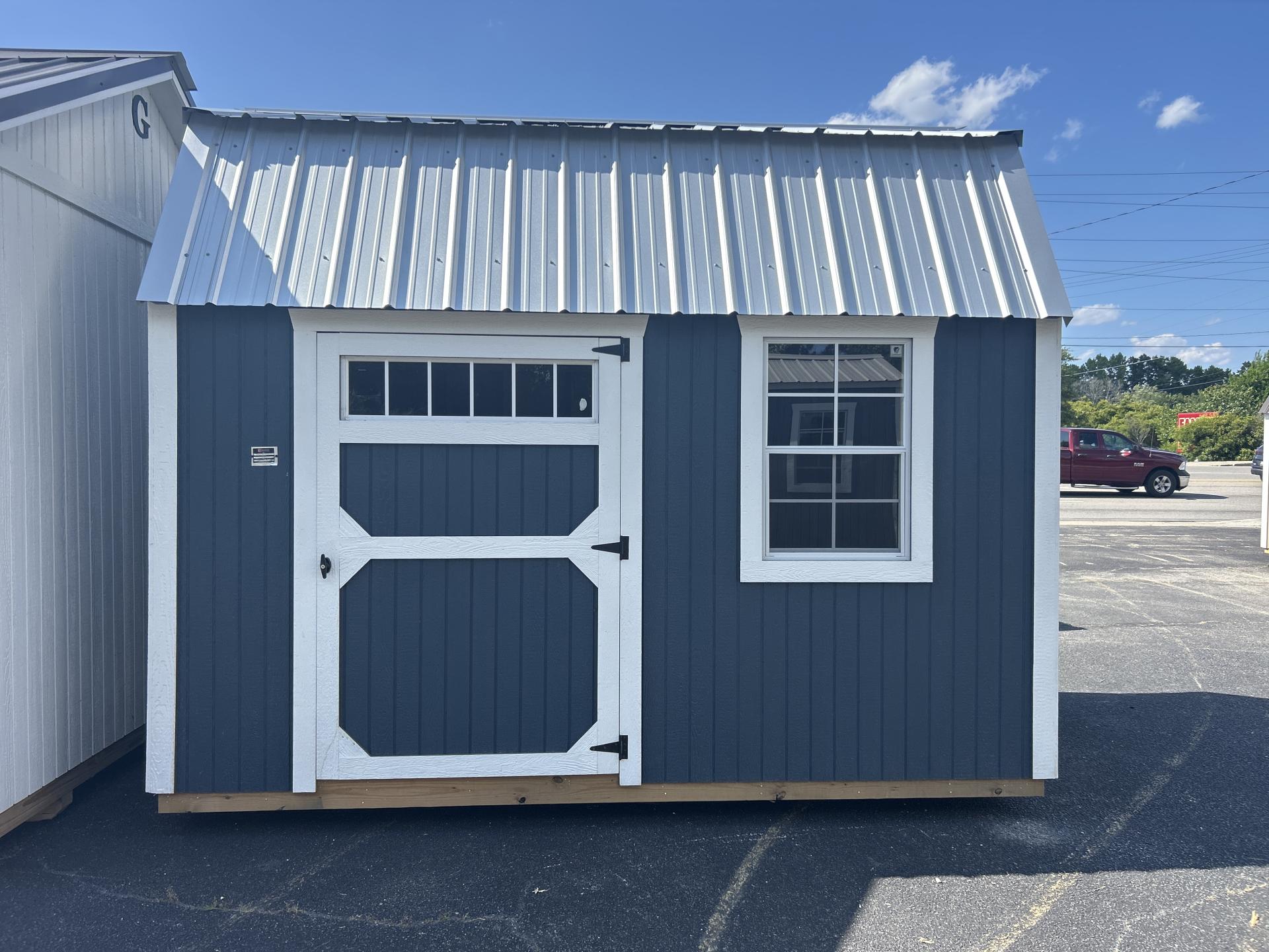 08x12 SIDE LOFTED BARN