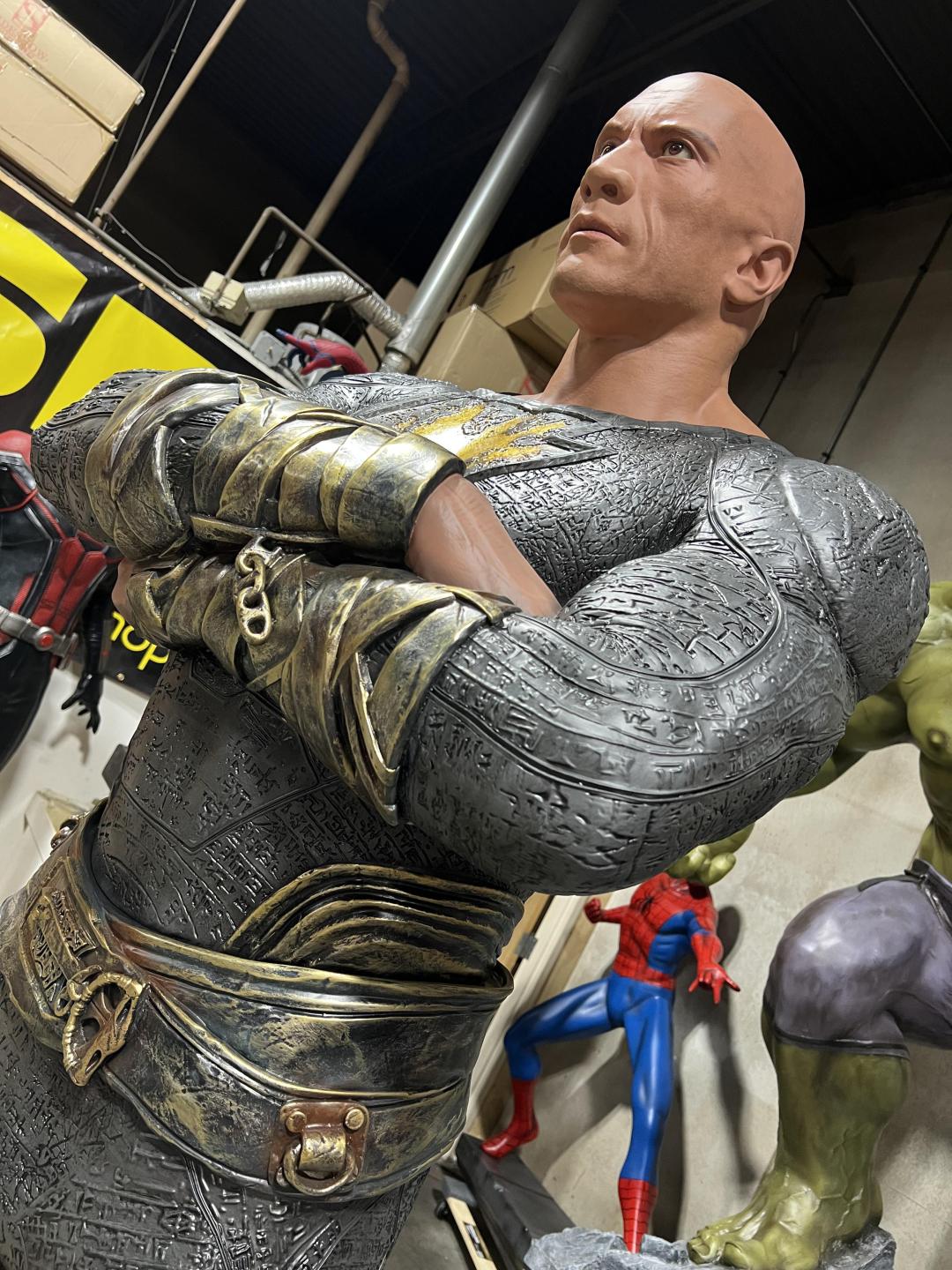 Life Size Black Adam Duane The Rock Johnson