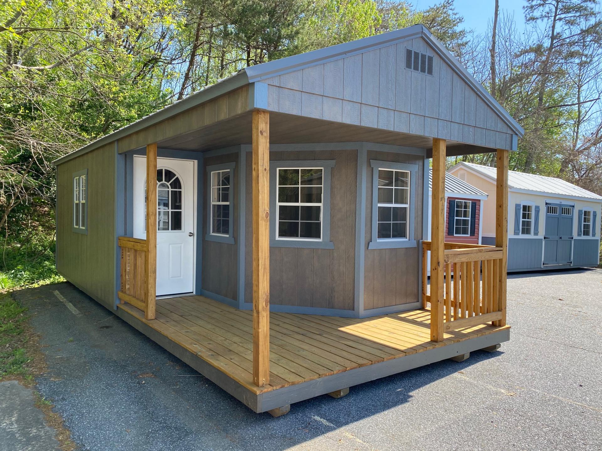MORGANTON: 12x28 Utility with porch package