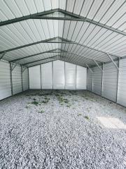 $2,763 OFF - ONLY $8,287 + tax - 24x30x9 BOXED EAVE ROOF GARAGE - NO CREDIT CHECK!