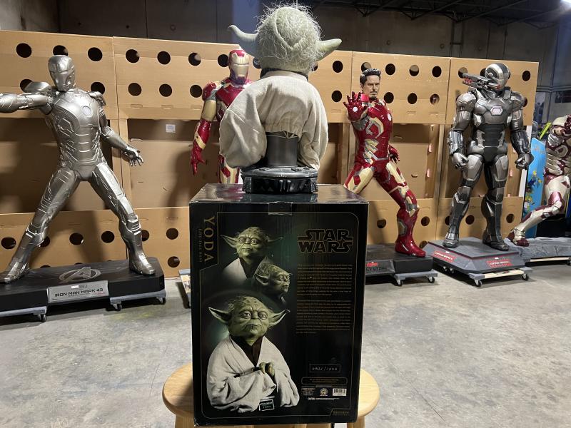 Life Size Sideshow Star Wars Yoda Bust