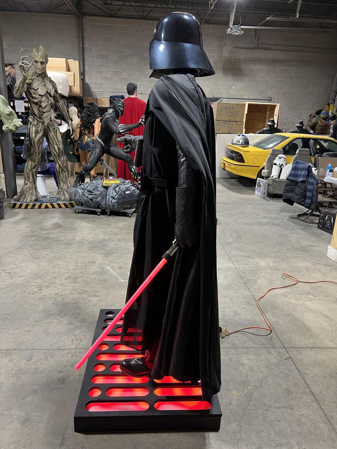 Life Size Star Wars Darth Vader with Lightsaber