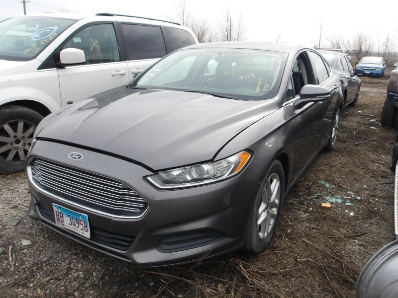 D109- 2014 FORD FUSION SE**MECHANICS SPECIAL ** SEIZED BY THE ILLINOIS STATE POLICE