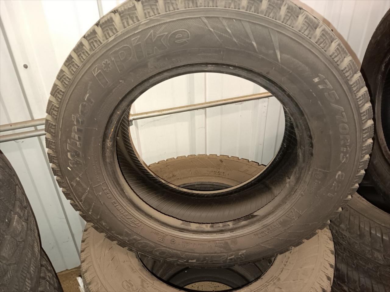 175/70R13 Hankook Winter I Pike Tires Set of 4