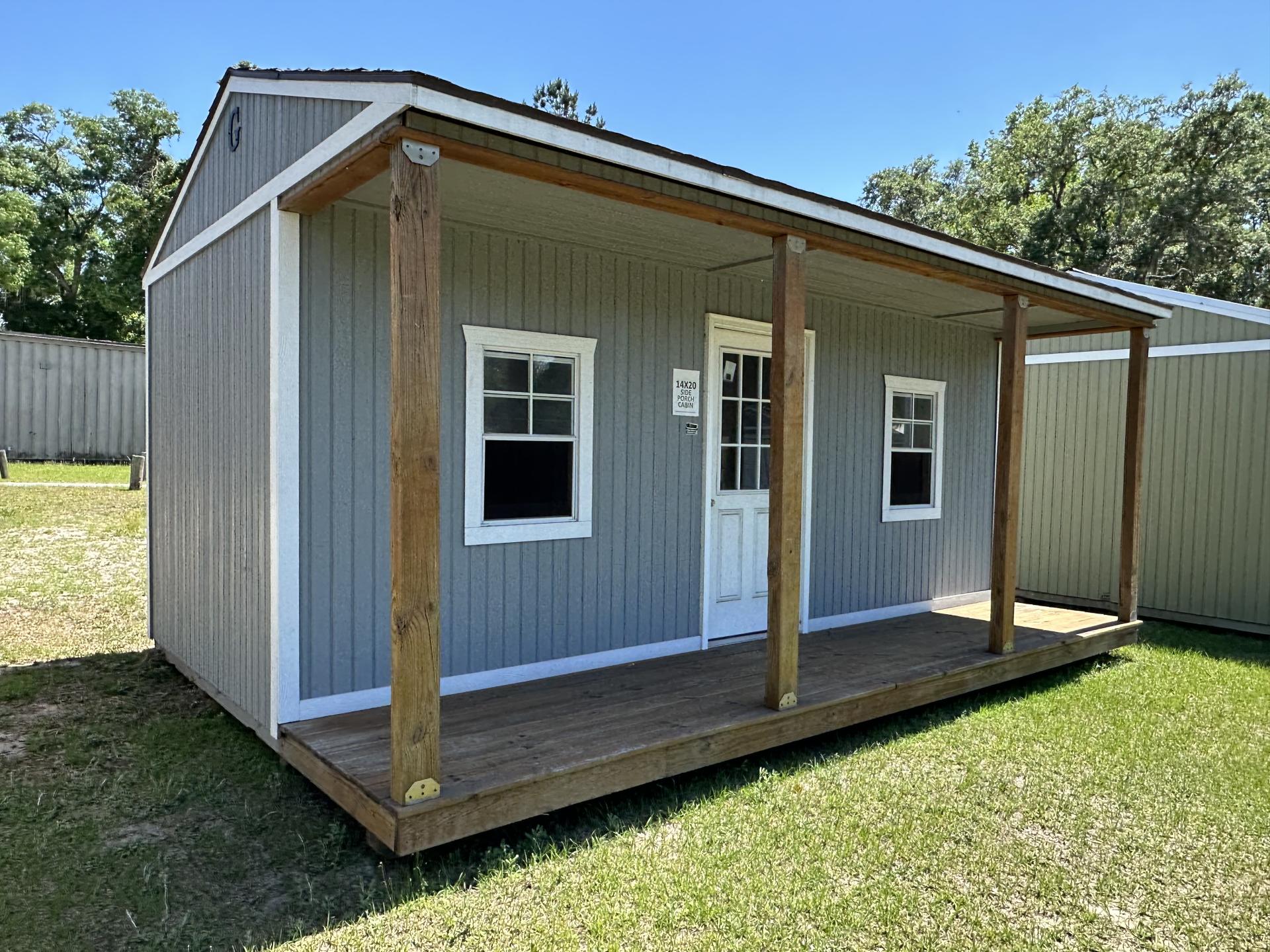 Graceland 14x20 Side Porch Cabin