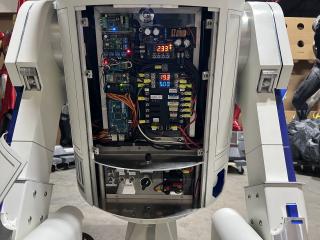 Life Size Star Wars Aluminum Remote Controlled R2D2
