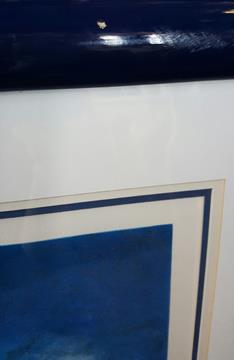 SALVADOR DALI BLUE UNICORN LITHO SIGN AND NUMBERED