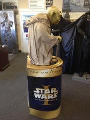Life Size Star Wars Yoda with SUPER RARE Stand