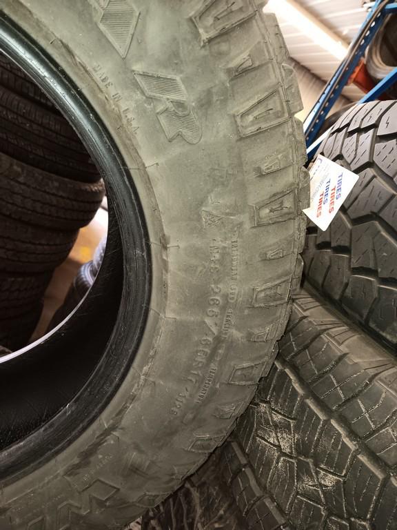265/65R17 Goodyear Wrangler DuraTrac Tires Set of 4