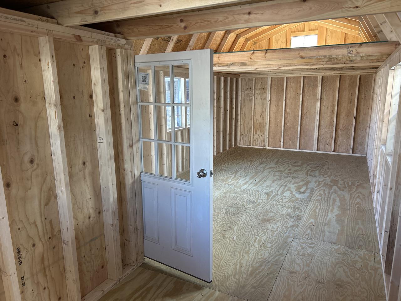 12x32 WRAPAROUND LOFTED BARN CABIN