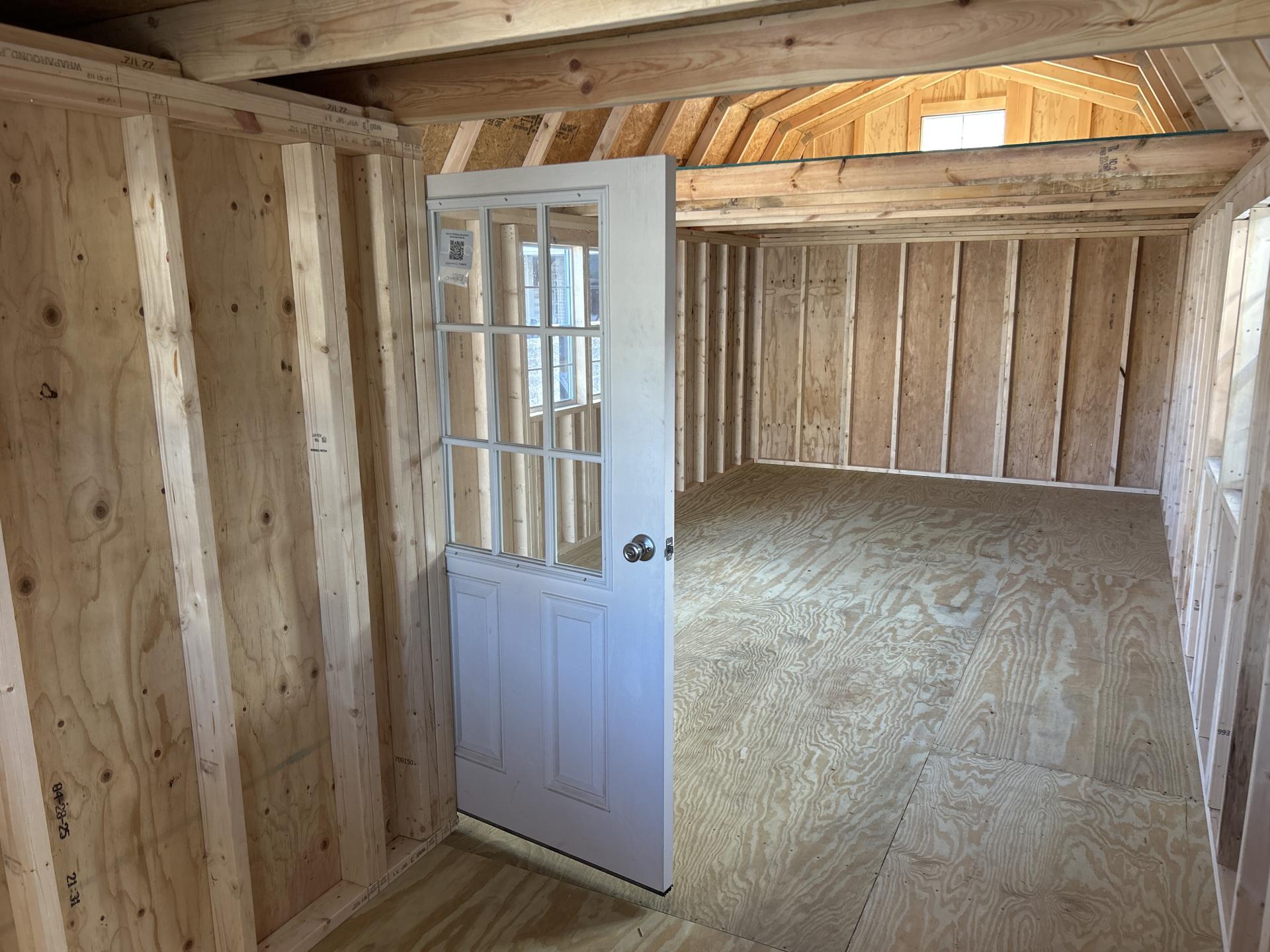 12x32 WRAPAROUND LOFTED BARN CABIN